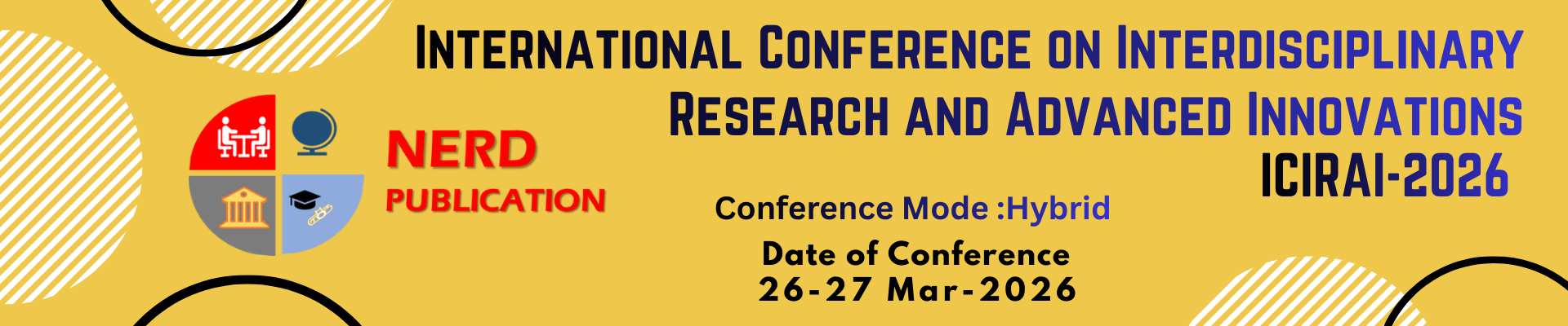 ICIRAI-International Conference on Interdisciplinary Research and Advanced Innovations